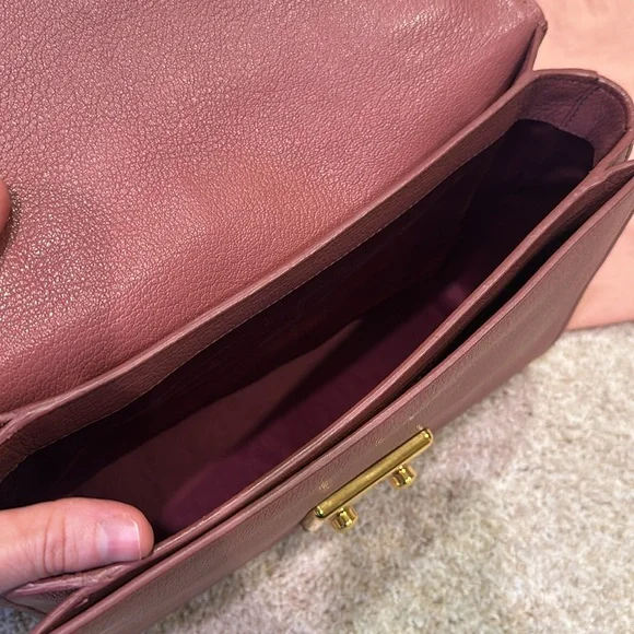 Miu Miu Madras Antico mauve pink crossbody bag - Picture 10 of 11